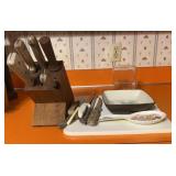 Knives, Cutting Board & Miscellaneous