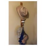 Advertising Thermometer, Hats & Rack