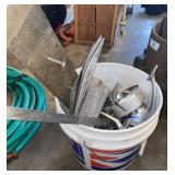 Bucket of Scrap Aluminum