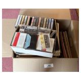 Box of Vintage Record Albums