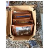 Box of Framed Irvin Thomas Photographs
