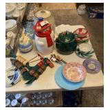 4 Cookie Jars, China Cup, Saucers and More