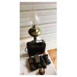 Chefman Sandwich Maker, Oil Lamp & Avon Bottles