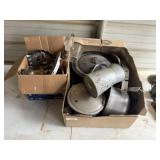 2 Boxes Miscellaneous Cookware & Housewares