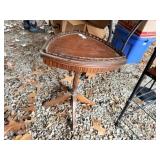 Triangular 4 Leg Occasional Table