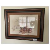 Framed Baumgartner Farm Scene Print