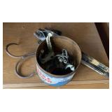 Tent Stakes, Poultry Hook & Coat Hooks