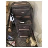 Desk Lamp & 3 Piece Luggage Set