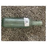 Antique Round Bottom Glass Bottle