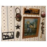 Painted Chair & Wall Dï¿½cor