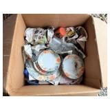 Box of Gibson China & Miscellaneous