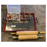 Asian TV Tray & Miscellaneous