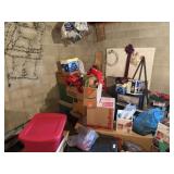 Huge Lot of Holiday Dï¿½cor & Miscellaneous