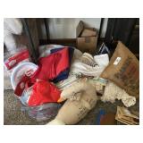 Lot of Quilt Tops & Material