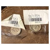 2 Brazilian Silver Coins