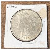 1899-O Morgan Silver Dollar