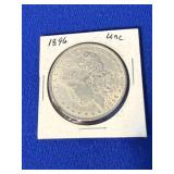 1896 Morgan Silver Dollar