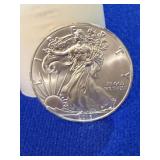2016 UNC American Silver Eagle Coin