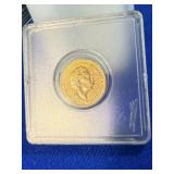 1890 German Empire 10 Mark Gold Coin