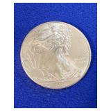 2013 UNC ASE $1 Silver Coin