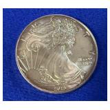 2013 UNC ASE $1 Silver Coin