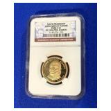 2008 PF 70 Presidential Golden Dollar