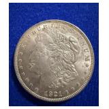 1921 Morgan Silver Dollar
