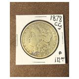1878 CC Morgan Silver Dollar