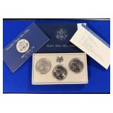 1983 Olympic Silver Dollar Set
