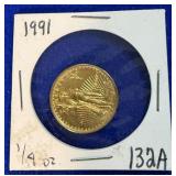 1991 $10 Gold Eagle Coin