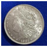 1921 Morgan Silver Dollar