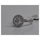 18K Gold 1.50CT Diamond Halo Ring