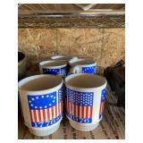 Set of 5 Bicentennial Coffee Mugs