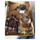 3- Vintage Cuckoo Clocks