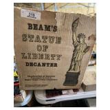 Jim Beam Statue of Liberty Decanter