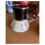 National No Slip Coffee Mug Pottery