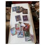 Stack of Football Cards