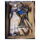 Flat of Several Fishing Lures & Miscellaneous.