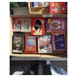 Flat of Vintage Cards & Card Games