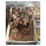 3 Very Old Cuckoo Clocks