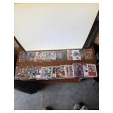 Stack of Football Cards