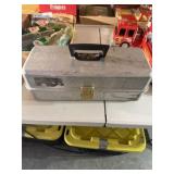 Vintage Tackle Box & Contents