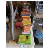 Lot of Advertising Tins