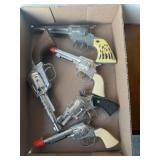 Flat of Vintage Toy Guns