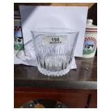 Crystal Etched Glass Bowl