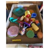 Lot of Kids Toys Dishes Set
