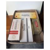 Vintage Empty Cigarette Cartons