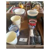 Vintage Cups & A Set of 4 ABU Shot Glasses