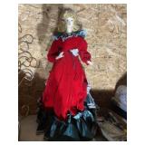 Large Porcelain Tree Topper