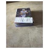 Stack of Football Sports Cards